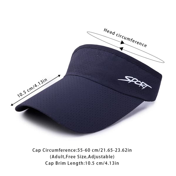 Snabbtorkande Basebollkeps Sommar Fritids Strandhatt white