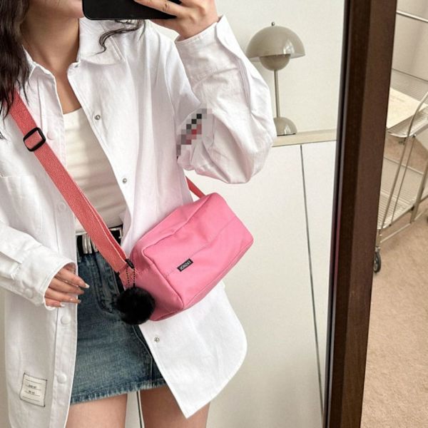 Crossbody-väska med stor kapacitet Casual Mångsidig Oxford-väska green