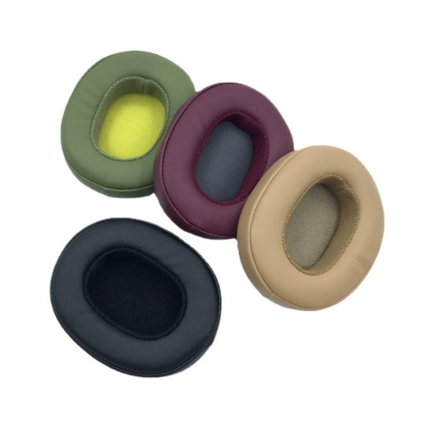 1 par utbytes öronkuddar för Skullcandy Crusher trådlös Wine Red