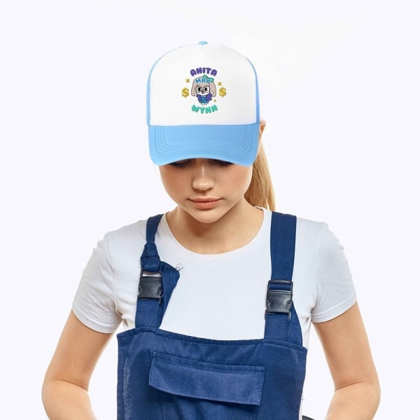 Anita Max Wynn Hat Rolig Snygg Trucker Hatt För Män Kvinnor I Need A Max Win Caps Blue
