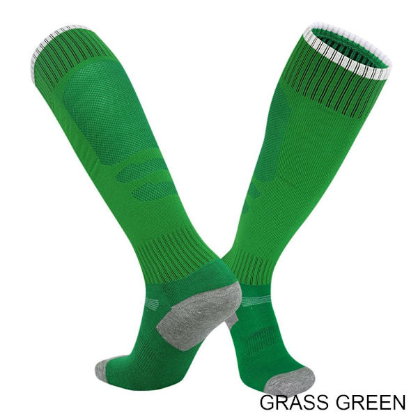 Fotbollsstrumpor för barn Sportknästrumpor grass green