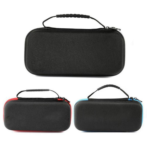Case för Nintendo Switch-konsol för Switch OLED med 20 spelkassetter Skyddsväska med hårt skal Red