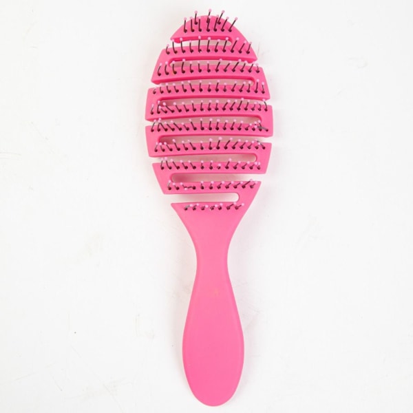 Detangling hårborste Våtkam Salong Tool Pink