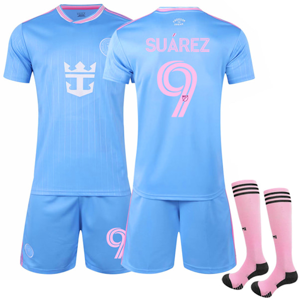 2025-2026 Inter Miami CF Børn Voksen Trænings Fodboldtrøje NO.9 SUAREZ 22