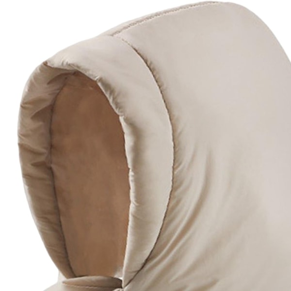 Headscarf Hooded Scarf Hooded Hat Warm Vattentät vindtät hals Khaki