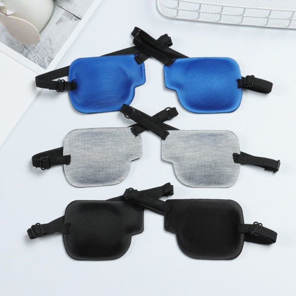 Amblyopia Eye Mask Single Eye Patch Cover Korrigerar astigmatism blue right eye