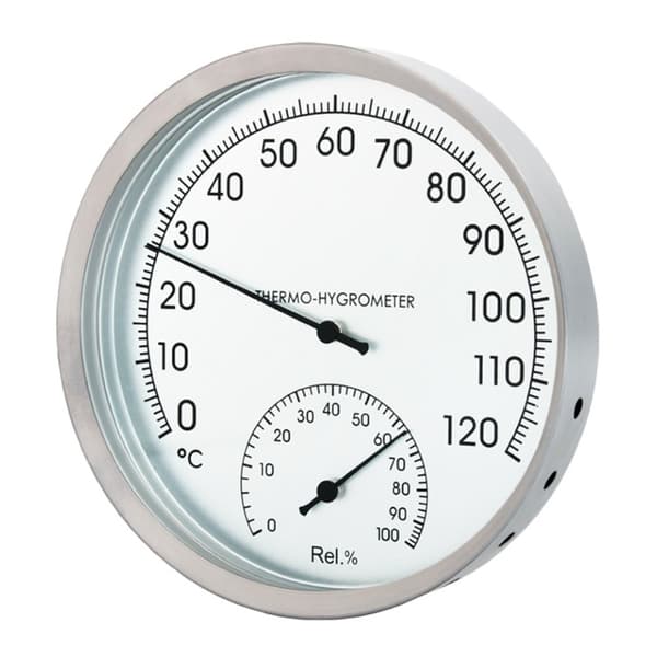 Termometer Hygrometer Väggmonterad Bastu Rum Luftfuktighetstestare