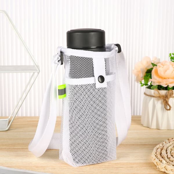 Vattenflaskfodral Mobiltelefonväska Mesh Koppärm grey