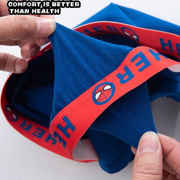 4 st Spindelmannen Barnunderkläder Marvel Bomull Pojkkalsonger 2XL