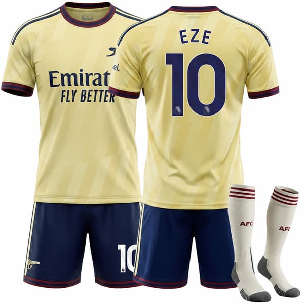 26-27 Arsenal Andre Bortefotballdrakt Nr. 10 EZE M