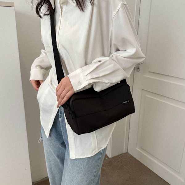 Crossbody-väska med stor kapacitet Casual Mångsidig Oxford-väska red