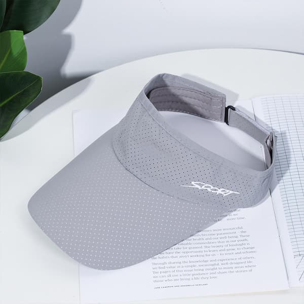 Snabbtorkande Basebollkeps Sommar Fritids Strandhatt light grey