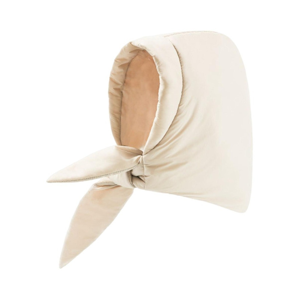 Headscarf Hooded Scarf Hooded Hat Warm Vattentät vindtät hals Beige