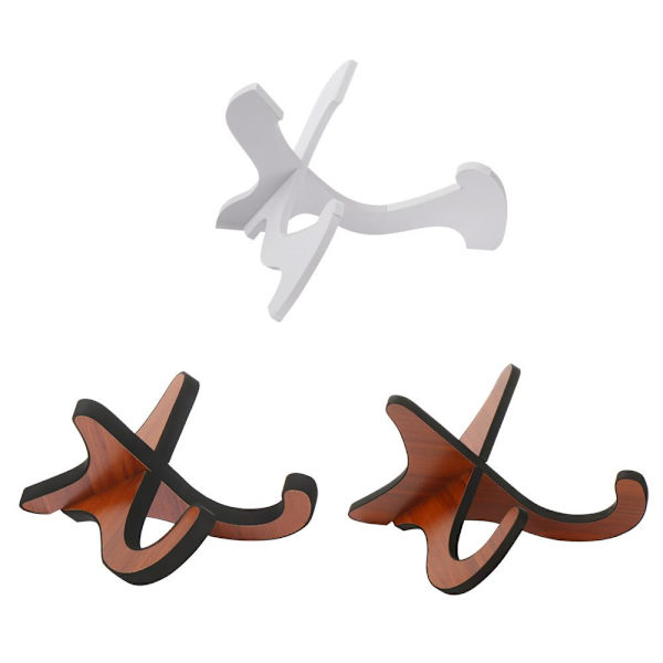 Trägitarrställ Hopfällbart Ukulele-displayställ Coffee Ukulele Stand