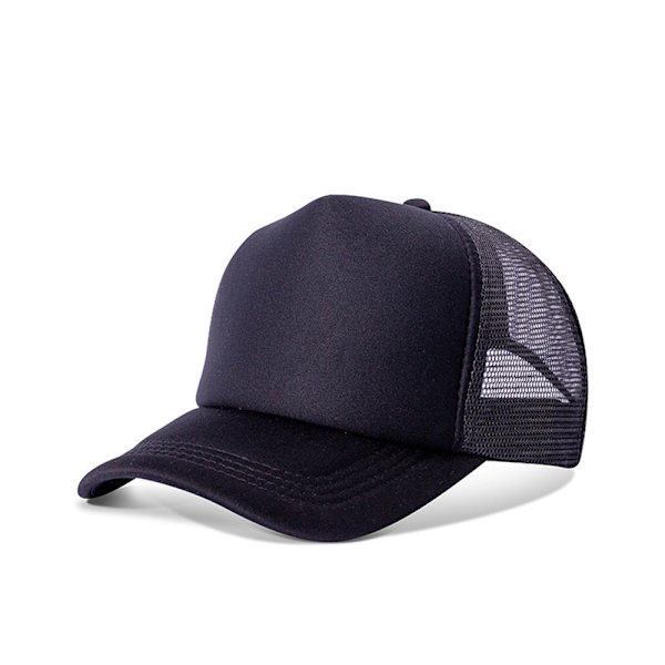 Justerbar unisex cap Cap Mesh Back Summer Hat black