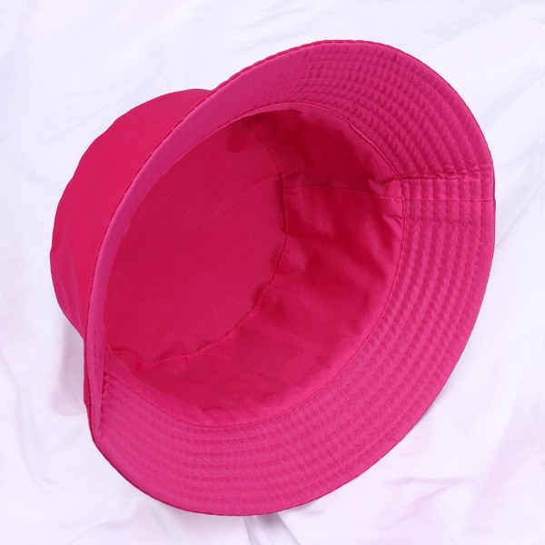 Hopfällbar Bucket Hat Beach Sun Hat Summer Fisherman Cap white