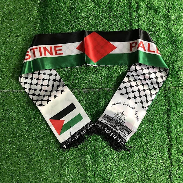 Flag Scarf Printing Satin Flag Scarf 3