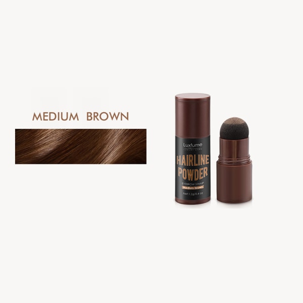 Hårlinje Shadow Stick Powder Cover medium brown