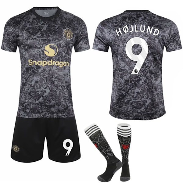 24-25 Manchester United Special Edition Barn Fotbollströja Set No.9 Hojlund 22