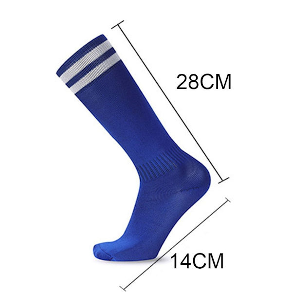 Barn Vuxna Fotbollsstrumpor Knähöga strumpor Sport Fotbollsstrumpor white black EU 37-45