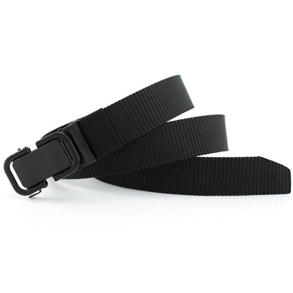 Herr Canvas midjebälte Automatiskt spänne Nylon Business Casual Wild Style Jeans Byxor Midjeband Army green