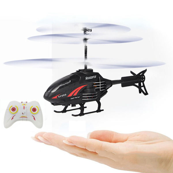 Mini Flygande Helikopter Leksak Fjärrkontroll Helikopter Plan Barn Julklappar red