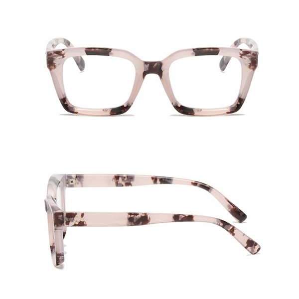 Kvinnor Män Anti-UV Blue Rays Glasögon white