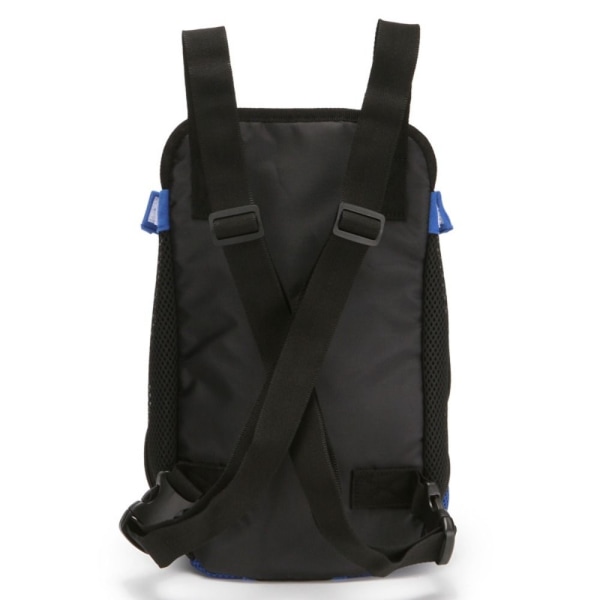Justerbar ryggsäck för liten husdjursbärare utomhus black L