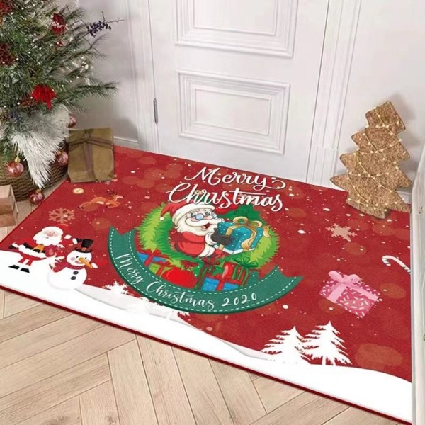 Christmas Entrance Dörrmatta Cartoon Dwarf Printed Golvmatta 9