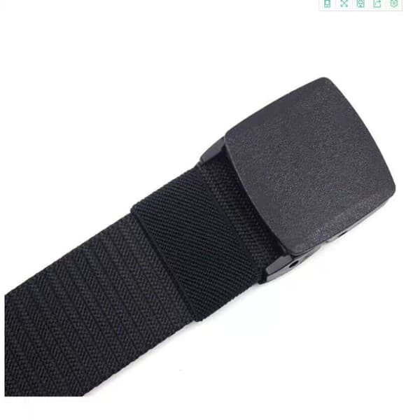 Nylon Midjebälte Herr Midjeremmar Snabbspänne Midjeband black