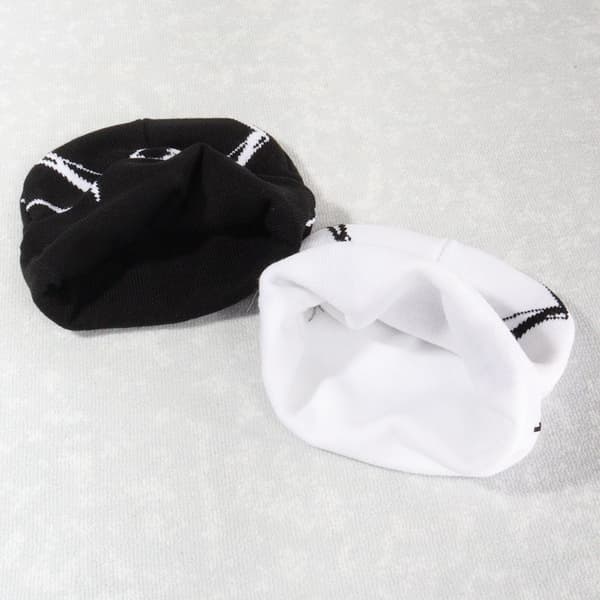 Unisex Jacquard Höst Vinter Hatt Halloween Spindel Varm Stickad Hatt White