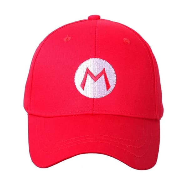 Super Mario Basebollkeps, Tecknad Hatt för Rollspel red