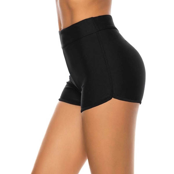 Damshorts med hög midja Bikinitröja Tankini-shorts Badkläder XL