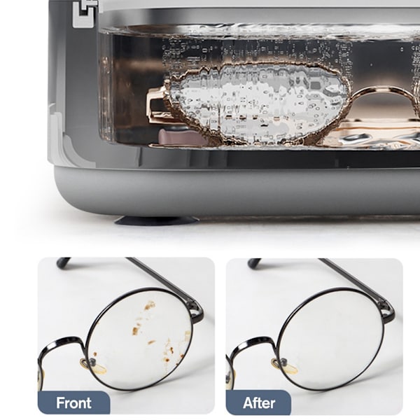 Smycken Rengöring Maskin Glasögon Watch Ring Cleaner white Battery(no included)