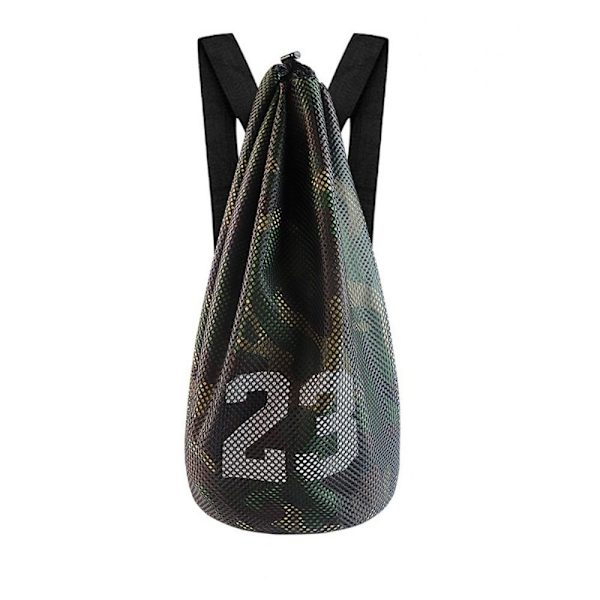Basket Fotboll Volleybollväska Träning Sportryggsäck army green L