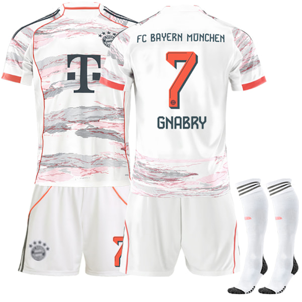 2025-2026 Bayern München Memorial Edition Børne Voksen Fodboldtrøje No.7 GNABRY S