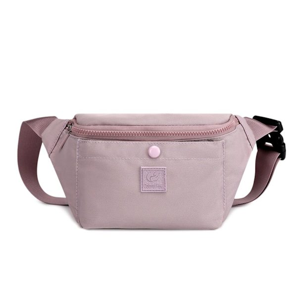 Vattentät Dam Midjeväska Fanny Pack Mobiltelefonväska purple