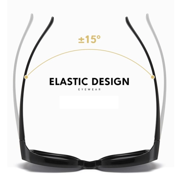 Polariserad passform över glasögon Solglasögon UV-skydd Bärs över receptbelagda glasögon Bright Black
