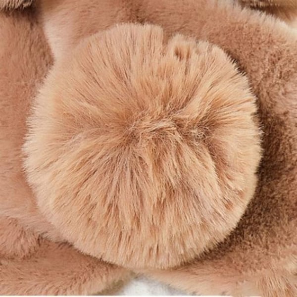 Vinterpälsmössa Scarf Set Vindtät cap beige