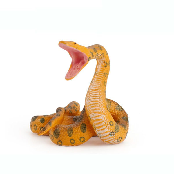 Realistiska Snake Toys Djurmodell Simulering Snake Halloween prank rekvisita