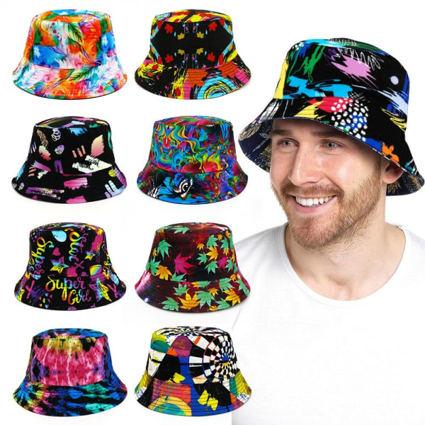 Bucket Hat Damer Herr Cap Outdoor Panama Hattar Fiskekepsar 3