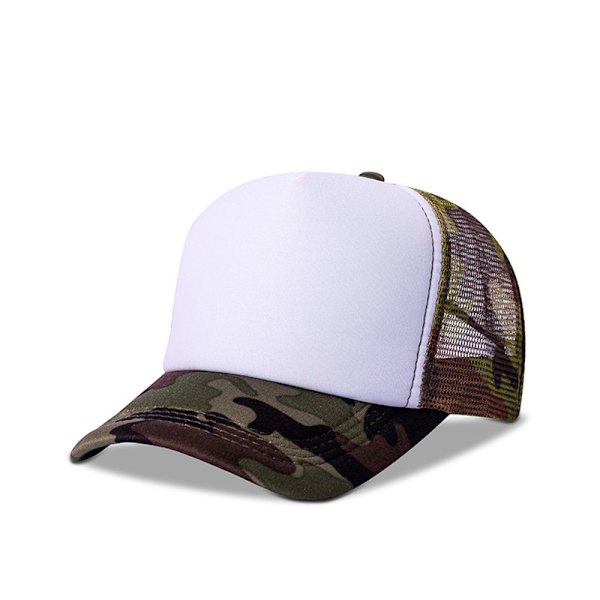 Justerbar unisex cap Cap Mesh Back Summer Hat camouflage