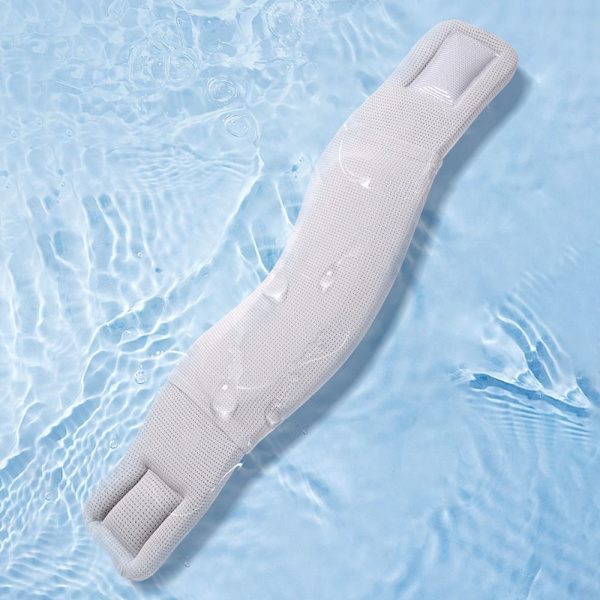 U-formad kudde Ice Silk Neck Protector Office Relaxing Massager Grey M