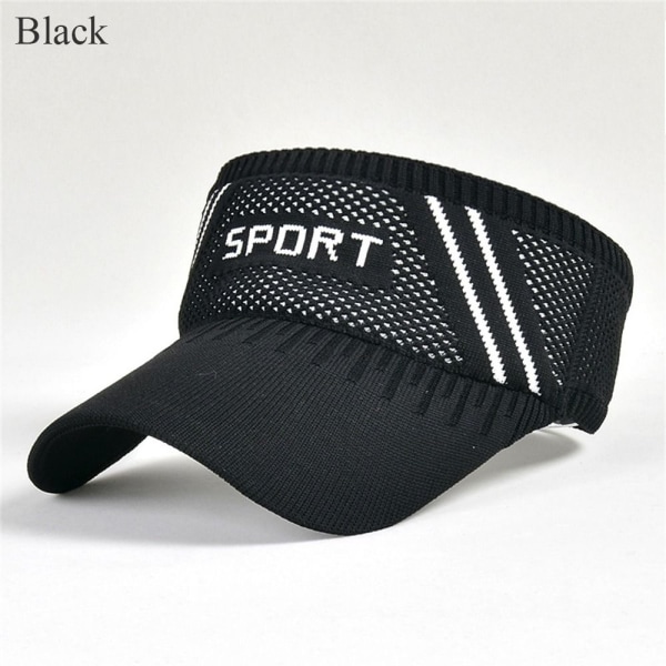 Dammössor Sommarhatt Cap Utomhussport Fritidshatt Hästsvanshatt black