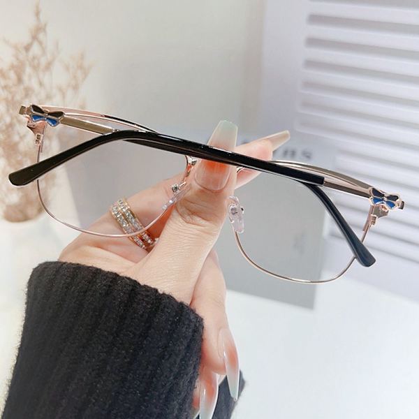 Blått ljus blockerande glasögon Optisk glasögon dator ögonskyddsglas Grey