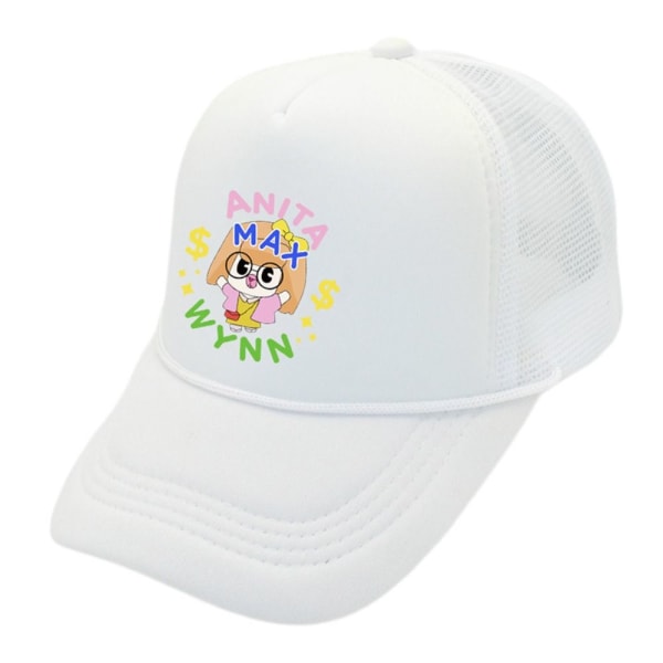 Anita Max Wynn hatt för män Kvinnor Rolig,Snygg Trucker Hat I Need A Max Win Caps White