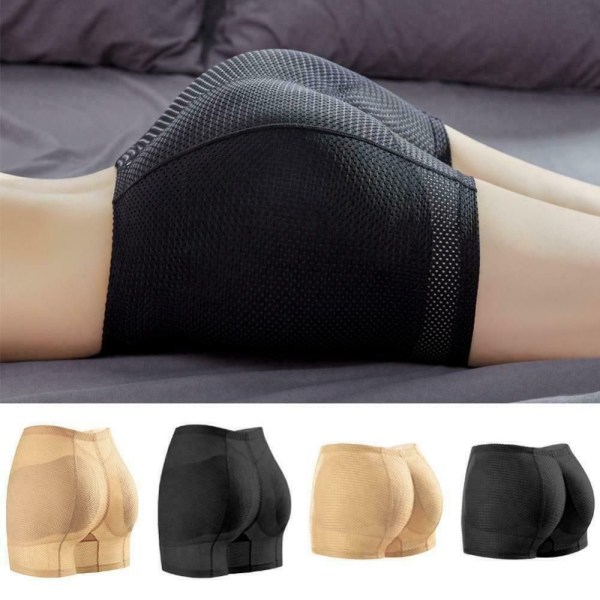 Andas Butt Lifter Shaper Trosor Push Up Hip Enhancer Höftskydd Shapewear black L