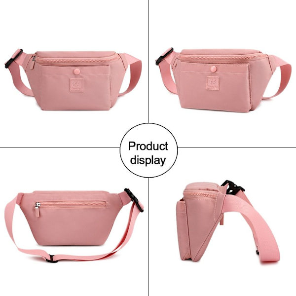 Vattentät Dam Midjeväska Fanny Pack Mobiltelefonväska royal blue