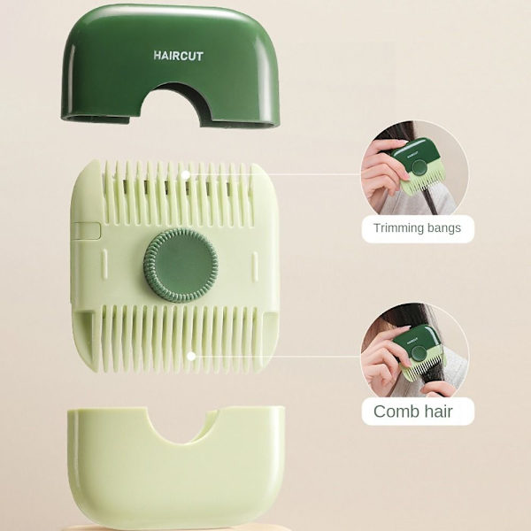 2 i 1 Bangs Trimmer Styling Tool Hårtrimmer för kvinnor skönhet Orange