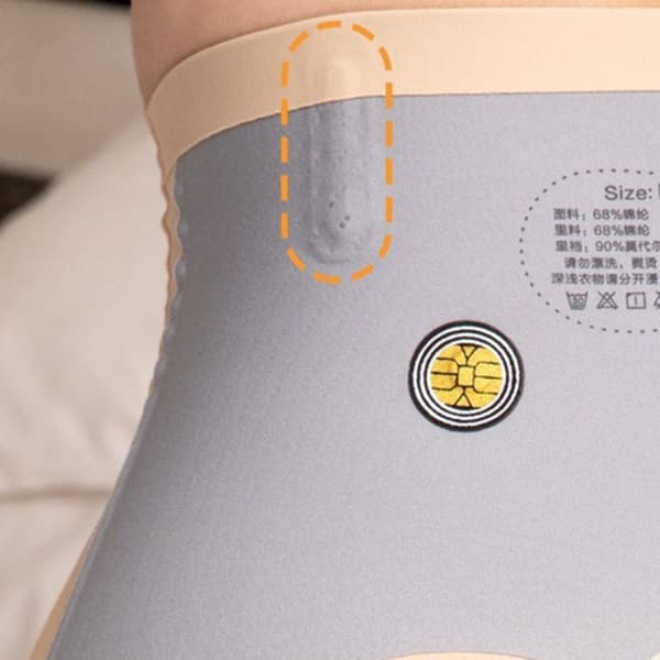 Högmidjad sömlös magkontrollerande shapewear Black M